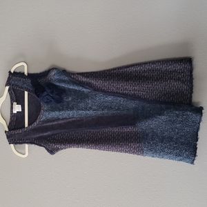 Navy Patchwork Dress